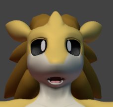 Omega4z1's tweet image. sandslash 3d model update
proper mouth (keys)