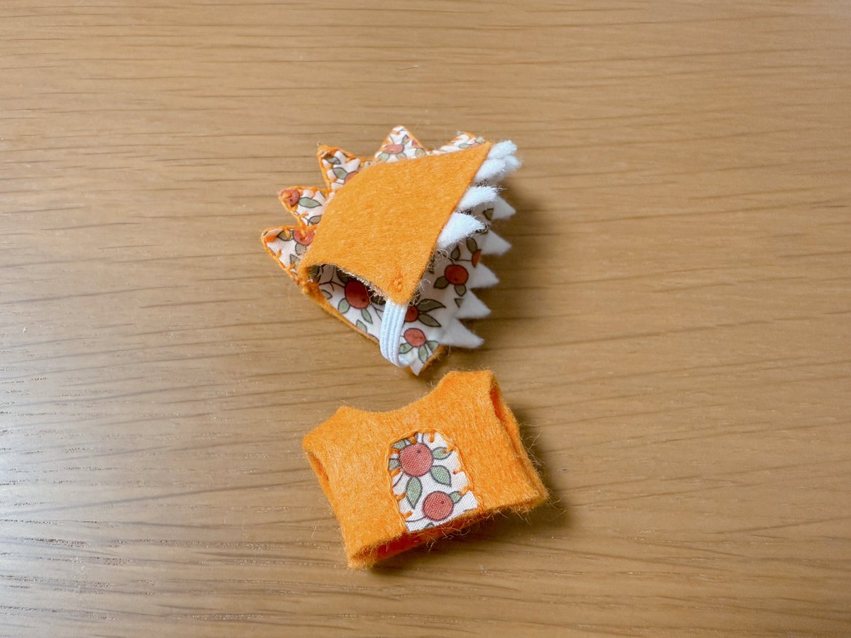 kumotan0101's tweet image. がおがお隊。
しばらくお休みしてたけど、久々に作った🧡