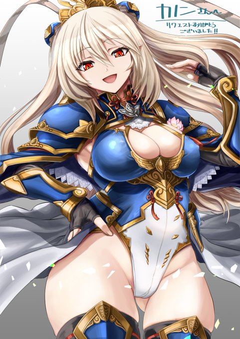 大戦モノ好きの癖の根っこに戒め周姫があって、その発展型(と勝手に思ってる)の美姫周姫が大変ツボだったのでうちの子に衣装を着せてもらい、そこから既存衣装の微アレンジ→がっつりアレンジという感じで出来上がったのが今の衣装なのです 