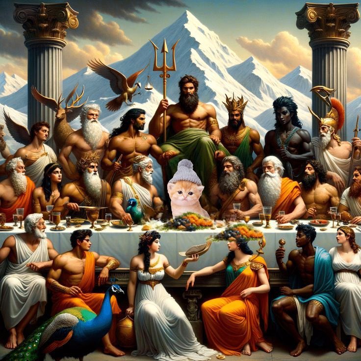 KWIFOG's tweet image. Been studying up on gods and goddesses….what a sick topic
I’m so curious to if they are real or not?? What do you think?
Asked grok to make me a god…I look cool
On second thought…needed a weapon
Should’ve brought a water gun