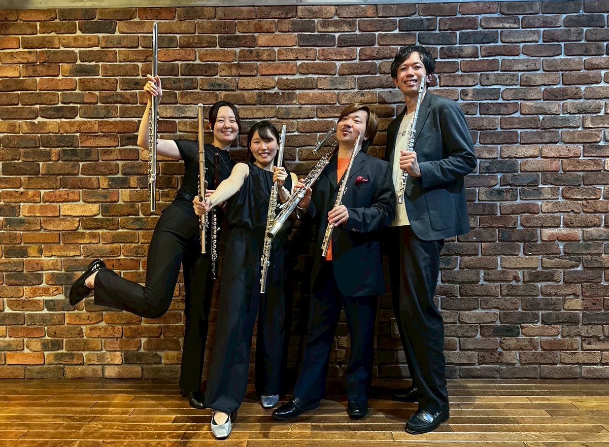 _flhar's tweet image. Flute Quartet RHMS First Live in Tokyo
無事に終演いたしました!めちゃくちゃ楽しかった!!満員御礼、ご来場いただき誠にありがとうございましたm(_ _)m