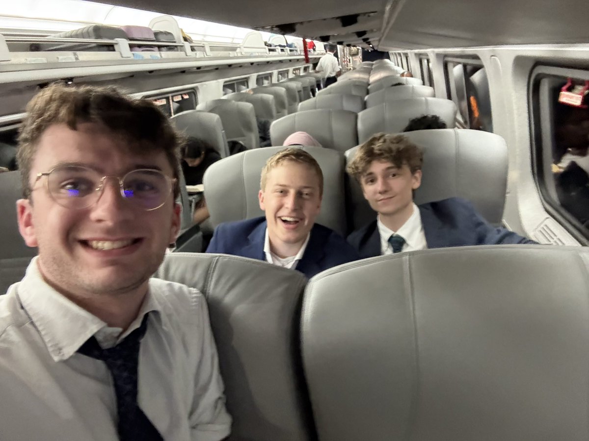 Angus J.B. Abercrombie (@angusjba) on Twitter photo Boston bound with some of our YDMA crew after a strong showing in Philly!
Every Massachusetts candidate for a <a href="/youngdems/">Young Democrats of America</a> office won their seat! Boston bound with some of our YDMA crew after a strong showing in Philly!
Every Massachusetts candidate for a <a href="/youngdems/">Young Democrats of America</a> office won their seat!