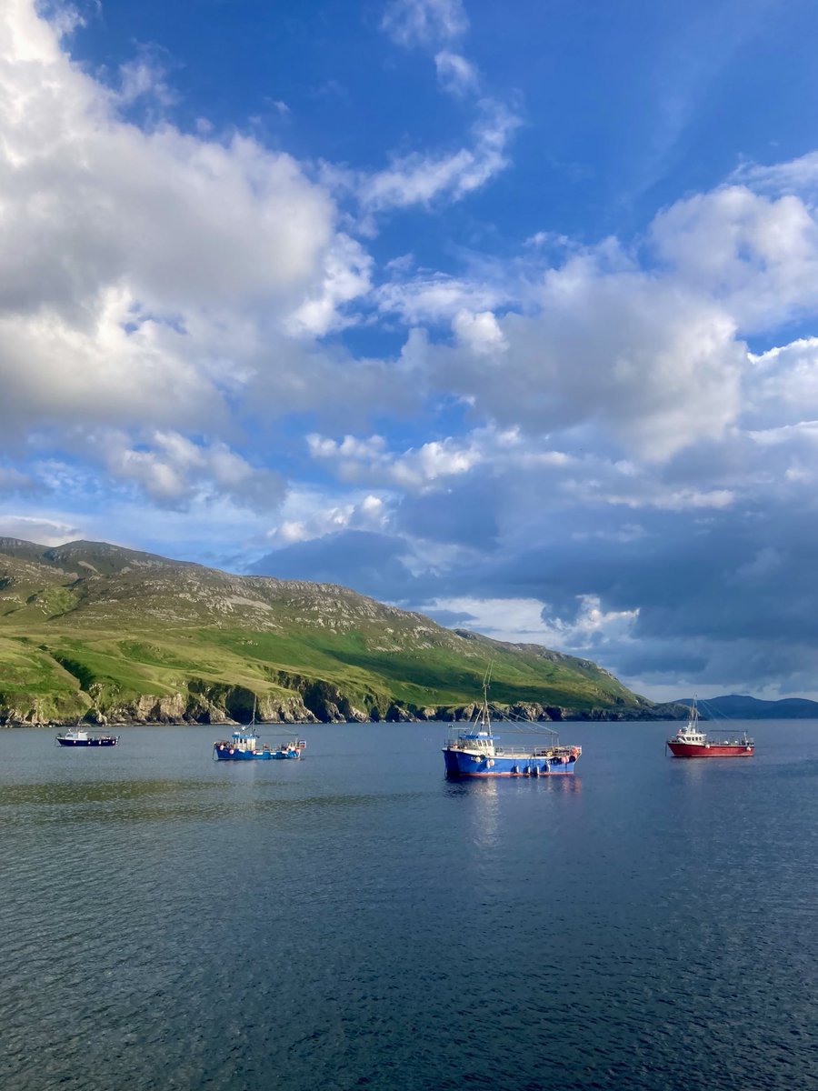 Fishing boats at Urris. Inishowen Co Donegal