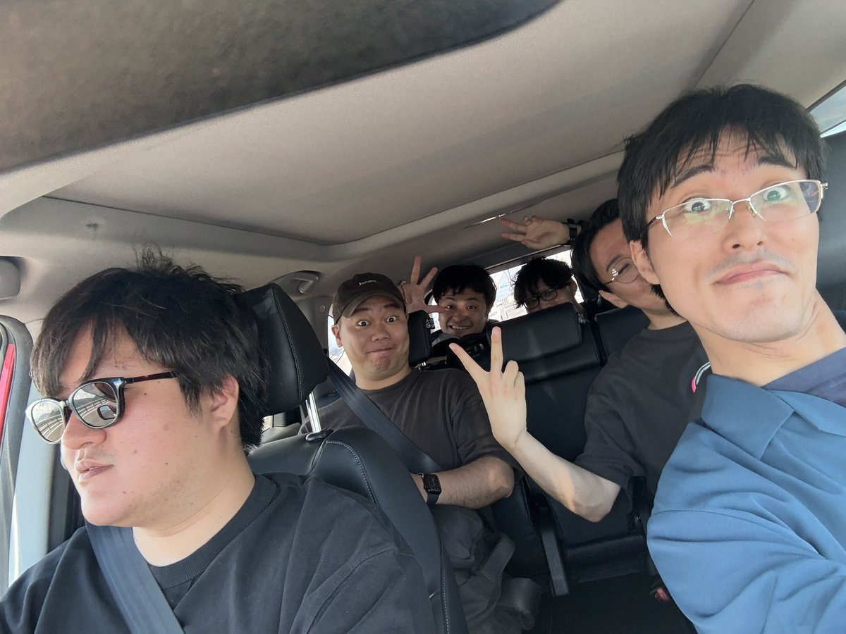 広島カー向かってます！ #Escape_erg