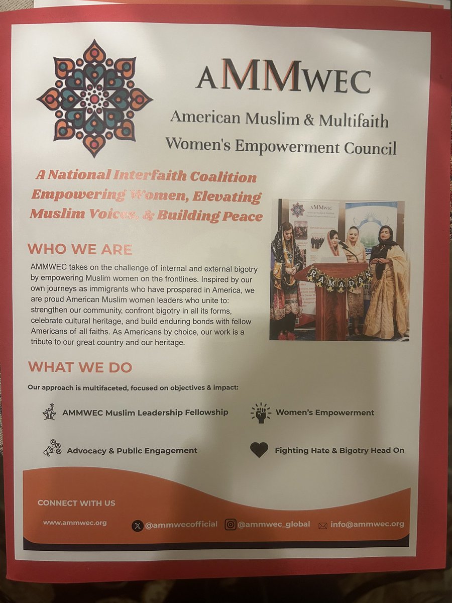 SoooMD's tweet image. Exciting times at the @ammwecofficial The Executive Board gathered in DC with CEO @anilaali for final preparations..
As we gear up for this groundbreaking Changemakers Conference on Monday, July 21, we’ll confront pressing issues like #antisemitism, hate, and radical Islamism…