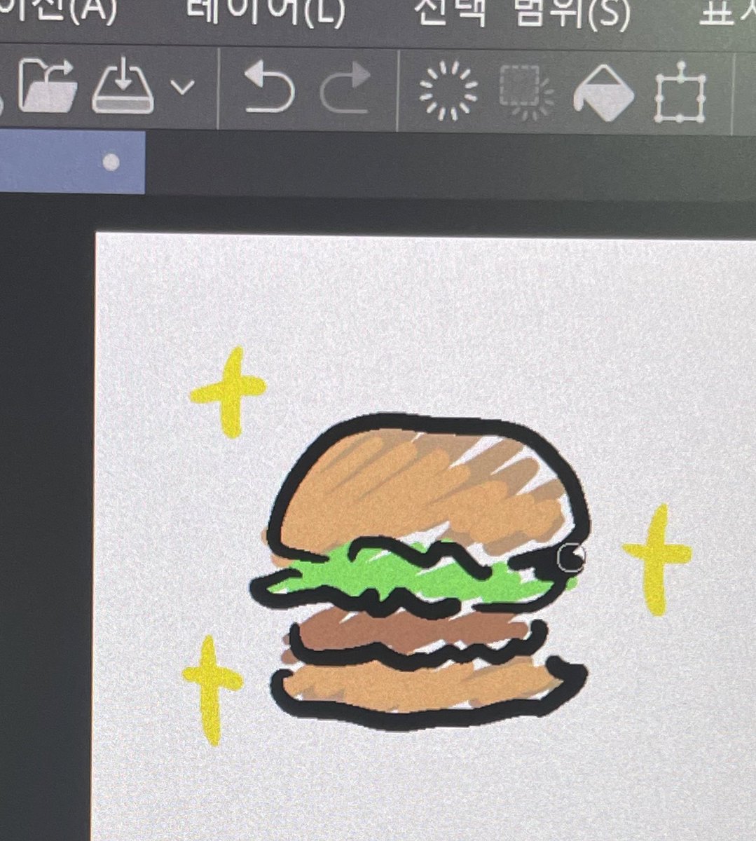 Dollarwang_'s tweet image. HAMBURGER