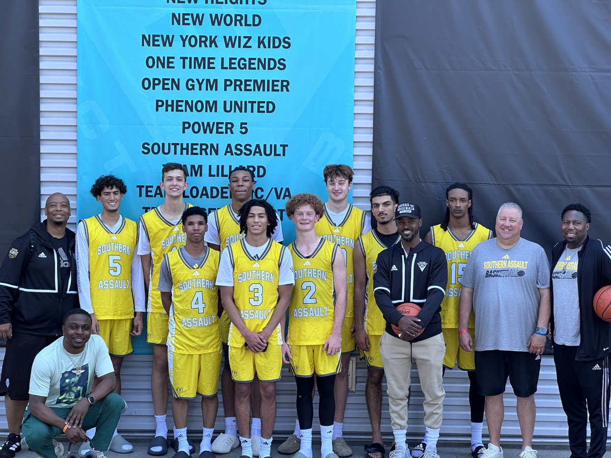 Special group of kids who will end up having great college careers. 
<a href="/CaisonRobinson/">Caison Robinson</a> <a href="/hudlucas11/">Hudson Lucas</a> <a href="/_showtimedee/">Davion Adkins</a> <a href="/ColemanElkins/">Coleman Elkins</a> <a href="/TheSilasRodrig1/">Silas Rodriguez🇵🇷🇮🇳</a> <a href="/zionibekwe_/">Zion ibekwe</a> <a href="/beau_2026/">beau billingsley</a> <a href="/J_sanderson2026/">James Sanderson</a> <a href="/Chand1nDavis/">Chandin Davis</a> 

<a href="/coachvonzell1/">coach Von</a> and <a href="/AssaultSouthern/">Southern Assault</a> are first class from top to bottom.