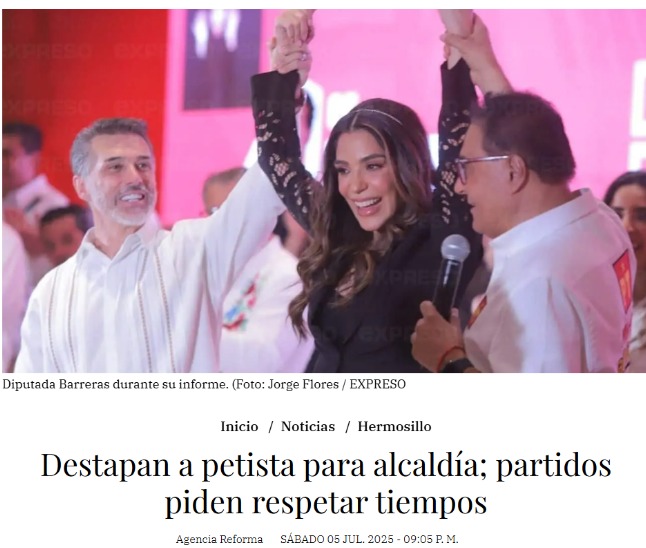 El tuit en cuestión es de feb/2024

La dip tuvo 1 año 4 meses para reflexionar y comprender que Karla no la agredió con su opinión.

Hoy reconsidera porque el tiro le salió x la culata, es enorme el repudio que su abuso generó, le puede costar la candidatura a la alcaldía de Hmo.