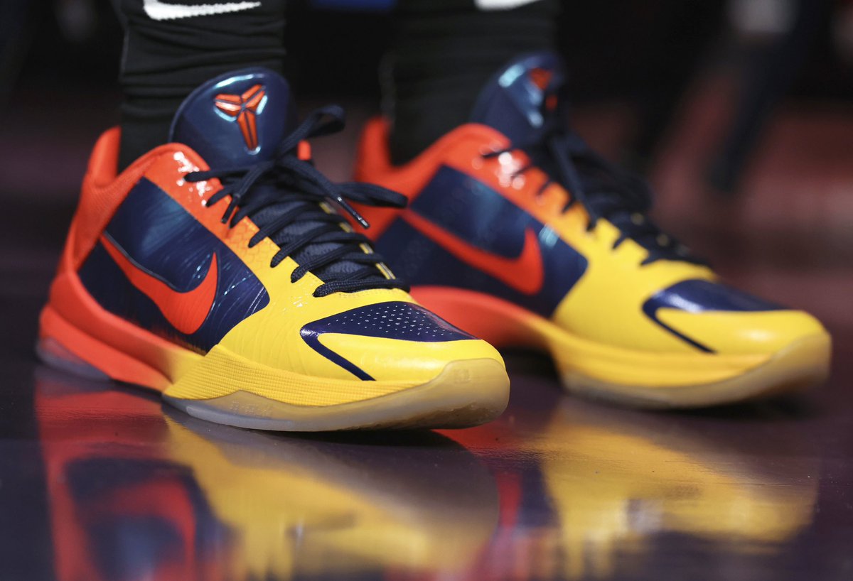 NickDePaula's tweet image. Caitlin Clark debuts a new Kobe 5 PE at the WNBA All-Star Game 👀