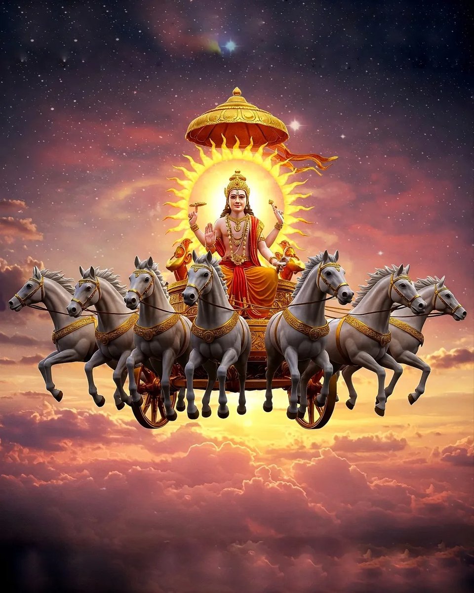 MONIKA62892's tweet image. 🏵️🌺🙏🏻॥ॐ सूर्य देव नमः॥🙏🏻🌺🏵️
सृष्टि के पालनहार जगत के नाथ भगवान
सूर्य देव 🌞 के अलौकिक दर्शन ॥🙏🏻 🙏🏻
🏵️🌺प्रेम से बोले 🙏🏻जय श्री राम 🌺🏵️
