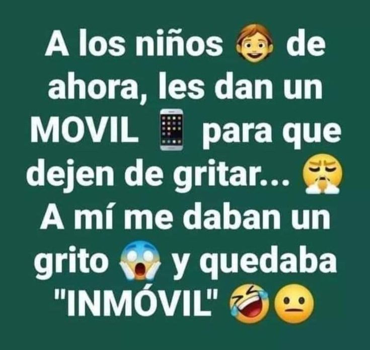 A mí también.