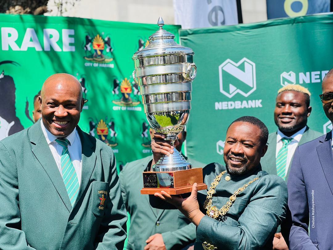 JMafume's tweet image. Well done and congratulations to the Sable, Zimbabwe Rugby Team.We are proud.We have offered Gwanzura to be dual purpose stadium please take it up .Sports is the arrowhead in the fight against drugs and providing opportunities for our youths.@bustoptv