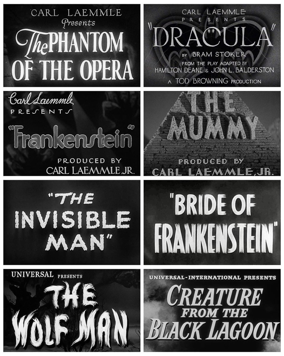 MASKEDMANIACXXX's tweet image. Which of The Following Universal Monster Movies 🍿 Do You Like Better?