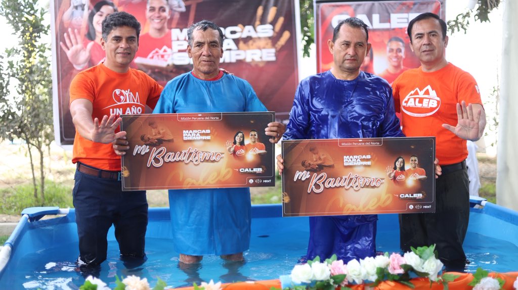 👑 Hay alegría en el cielo por tan hermosas decisiones de vida eterna. Oramos por nuestros amigos ya que son parte de la familia adventista. 🙏🏼

#MisiónCaleb2025 #MarcasParaSiempre #MPN