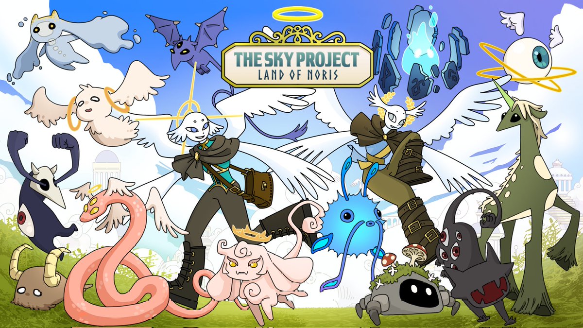 theskyproject_'s tweet image. In #TheSkyProject you don’t own your Noris. You collaborate with them. It’s a like a business partnership but cooler and also magic ✨

#indiegames #LandOfNoris