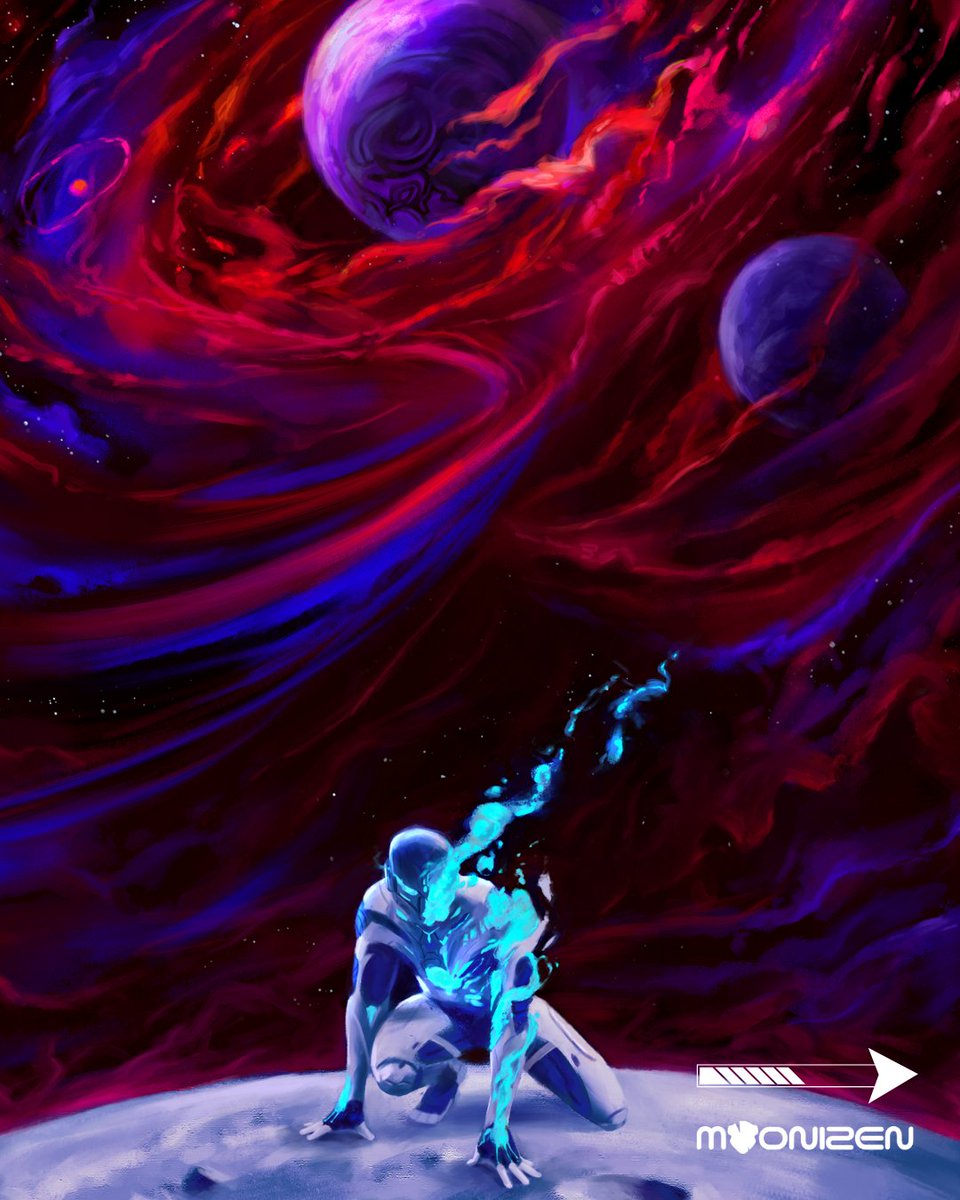 MoonizenStudios's tweet image. Visual Previews from our book
Moonizen: The Cosmic Awakening | Founders Edition
👉 kickstarter.com/projects/33375…
Swipe through a few key scenes from the world of Moonizen
These moments come straight from our upcoming illustrated sci-fi book
Crafted for collectors, built for…