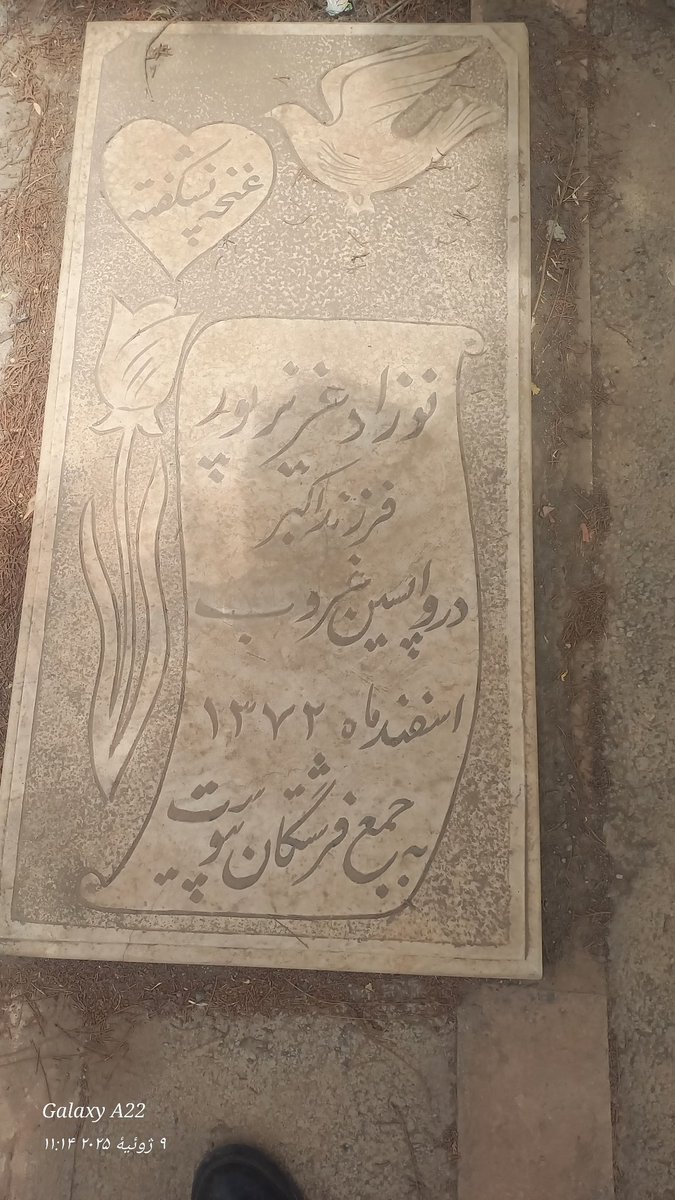 A__azizpour's tweet image. دنیا همین قدر بی ارزشه ....
حتی نتونستن براش اسم انتخاب کنن .....
(به زور تصادفی دیدم و هیچ نسبتی نداریم)
قابل توجه اونایی که سه دستی دنیا رو چسبیدن ....
خیلی زود دیر میشه....باور کنید....