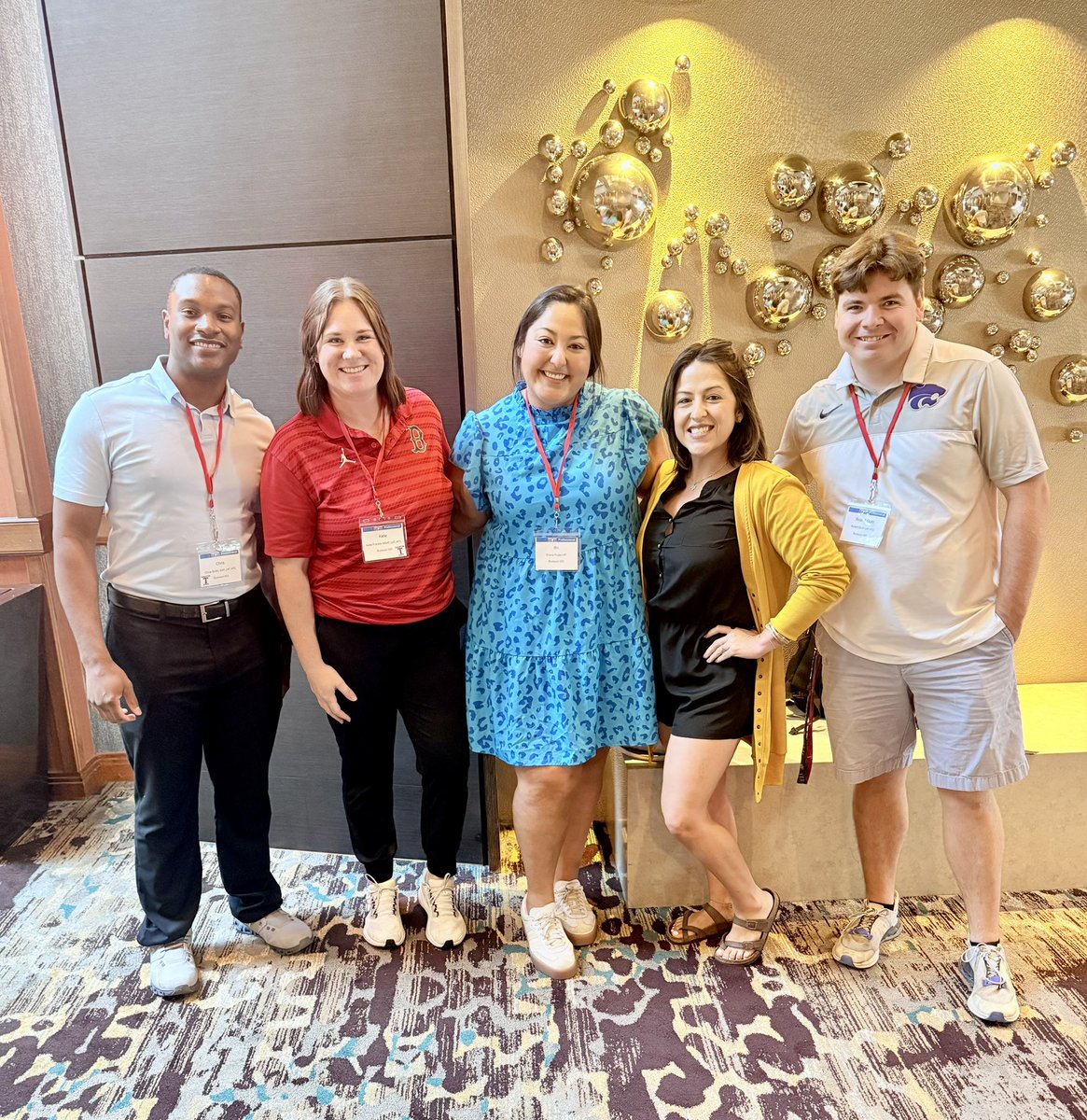 Your Burleson ISD athletic trainers spent 3 days in Frisco at the SWATA convention. Our goal is to work together to give the best possible care to ALL BISD athletes.