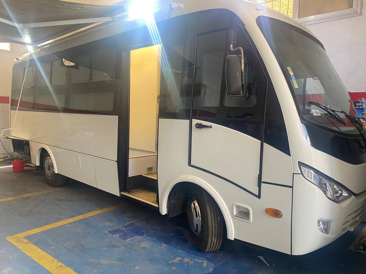 JJHurson's tweet image. After 6 months of fundraising events across Ireland, the Mobile Maternity Clinic for Gaza is now finished
Hopefully one day soon it will get into Gaza and provide the valuable care pregnant women in Gaza deserve
Today in Cairo we got to see it, and the quality is just amazing
