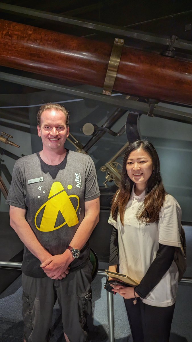 Had a great time talking planetaria with <a href="/l_e_p_u_s/">うさぎ座ハンター🐇まついちゃん</a> today!