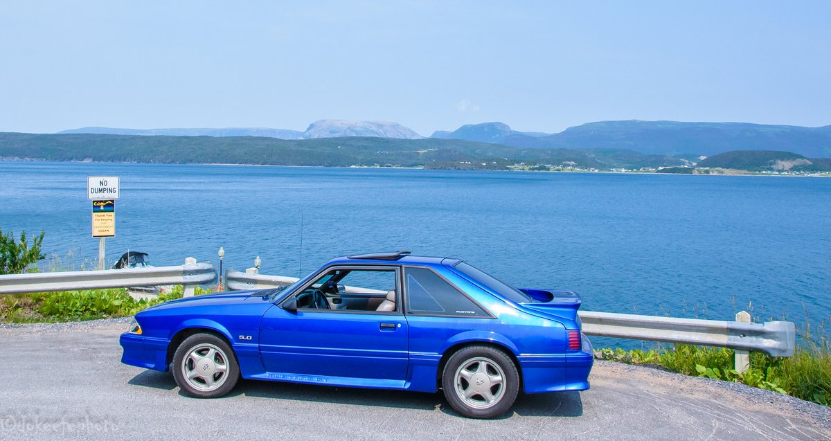 DonnieOK's tweet image. Probably my most favorite spot on this island - #GrosMorne #FoxBodyMustang #FoxBody #MustangGT #Ford #ClassicCars #Newfoundland #ExploreNL great day for a drive.