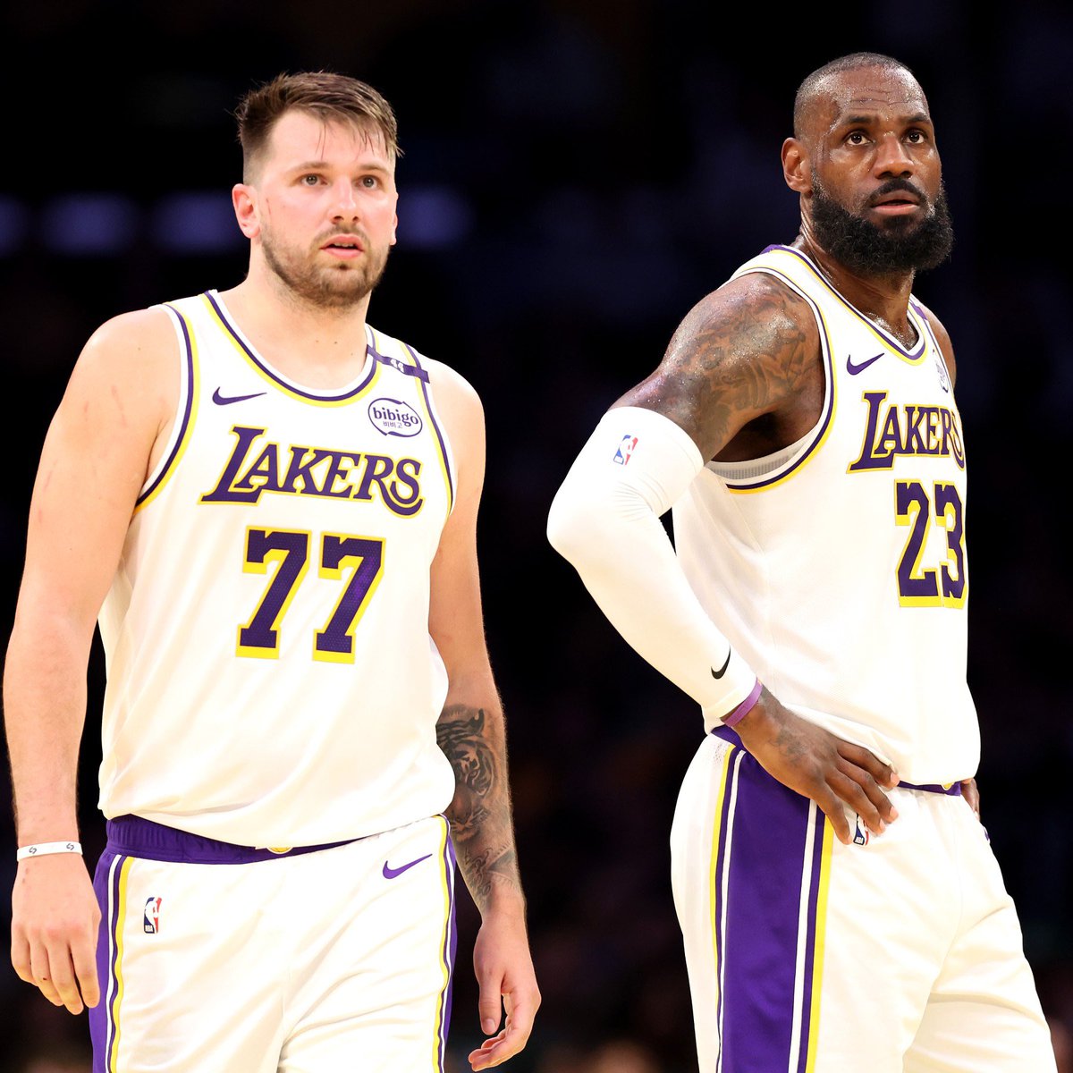 RTNBA's tweet image. The Lakers have made some impressive upgrades so far this offseason‼️🔥
PG: Luka Doncic, Marcus Smart, Gabe Vincent
SG: Austin Reaves, Dalton Knecht
SF: LeBron James, Jake LaRavia
PF: Rui Hachimura, Jarred Vanderbilt
C: Deandre Ayton, Jaxon Hayes
They may not be done yet. 👀
