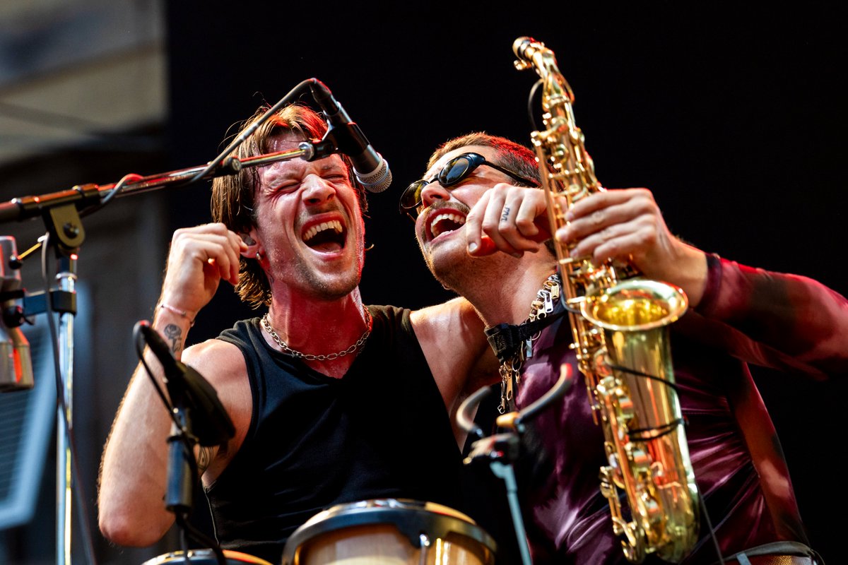 LuccaSummerFest's tweet image. Son Mieux, sound travolgente per una perfetta serata funky!

#LSF25

Foto di Francesco Prandoni