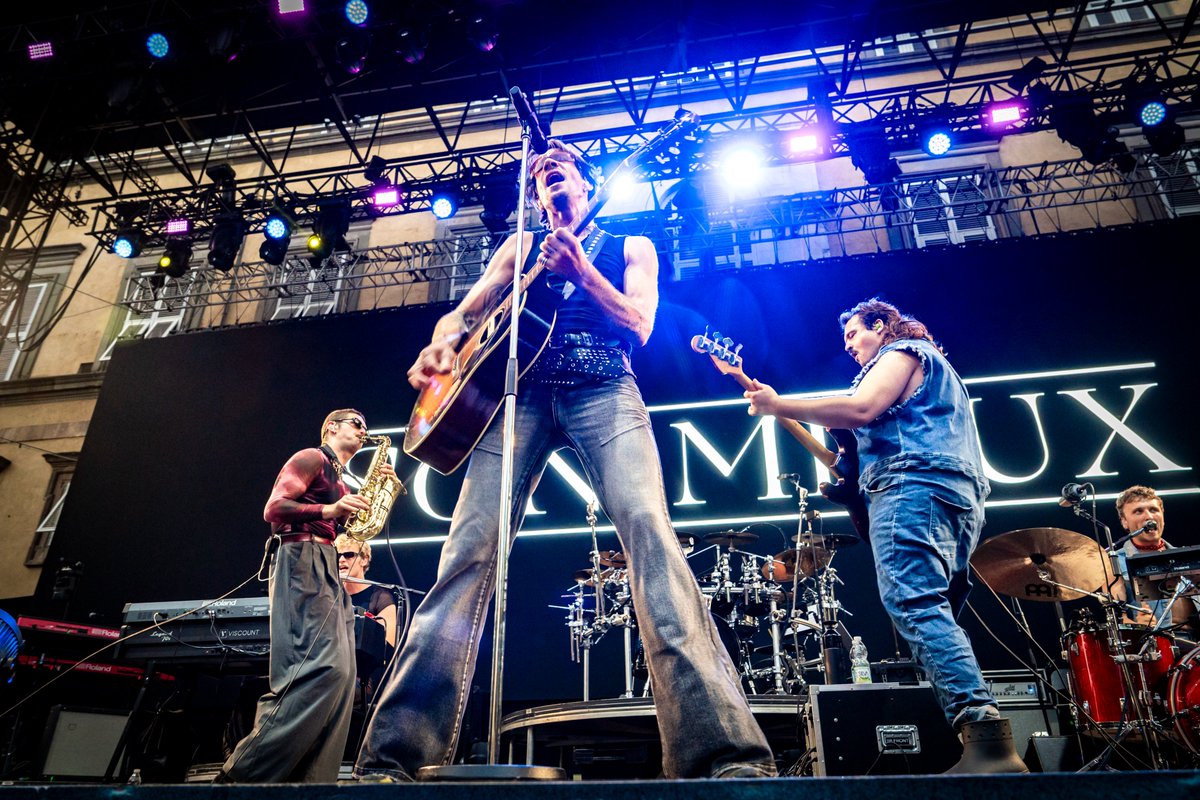 LuccaSummerFest's tweet image. Son Mieux, sound travolgente per una perfetta serata funky!

#LSF25

Foto di Francesco Prandoni