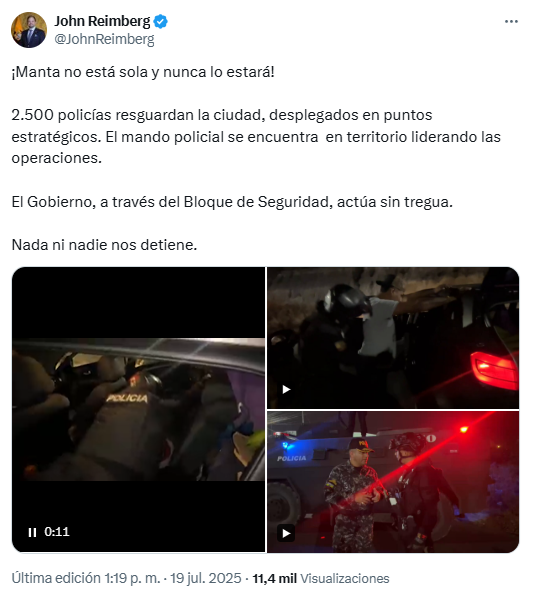 Tere Menéndez (@tmt30_) on Twitter photo La violencia se cambia de lugar. Mientras Manabí está militarizada y llena de policías, tras las 3 últimas masacres que dejaron 15 asesinados, en un billar de General Villamil Playas ocurrió una matanza con al menos 12 personas acribilladas. Las imágenes de Playas son muy fuertes La violencia se cambia de lugar. Mientras Manabí está militarizada y llena de policías, tras las 3 últimas masacres que dejaron 15 asesinados, en un billar de General Villamil Playas ocurrió una matanza con al menos 12 personas acribilladas. Las imágenes de Playas son muy fuertes