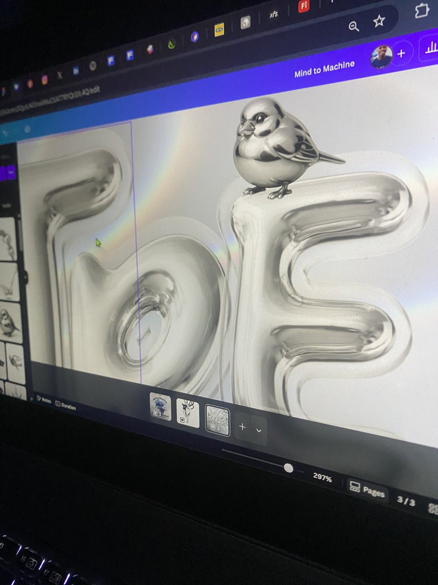 Spectre_Hub's tweet photo. Today I created a new file, and named it MIND-TO-MACHINE. 

It’s all about designing for fun - I mean no guide, no reference, no rules or principles: JUST CREATIVITY AND VIBES 🦾🖥️
Stay tuned for results 💫

#หลิงออม #音楽の日2025 #yks2025 
#design #art #CreateYourOwnLegend https://t.co/RTBAJZAwUc