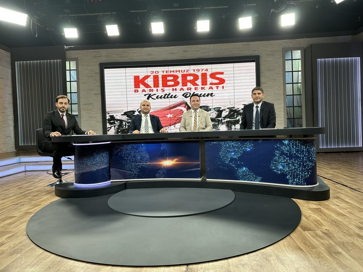 📌 20 Temmuz Barış ve Özgürlük Bayramı❤️🇹🇷

TRT Türk’te Haberdar Özel programında Kıbrıs Barış Harekâtı’nı ve tarihsel süreçte KKTC’yi değerlendirdik: “KKTC, egemenlik haklarından taviz vermeden, uluslararası toplumun bağımsız ve eşit bir üyesi olarak hak ettiği yeri alacaktır.”