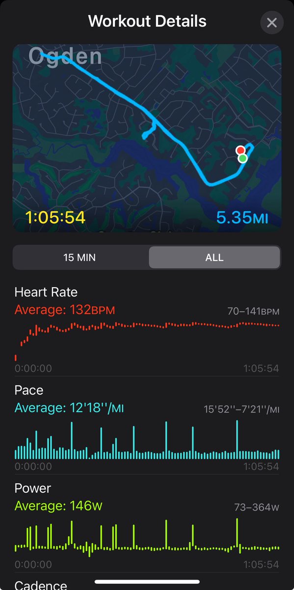 A hard run, 91 degrees F, 70% humidity, hot sun, 5.3 miles with 10 all-out sprints of 25 seconds each. Nice and slow when not sprinting, loving the form, enjoying every minute and watching pulse drop back to 135 before next sprint.