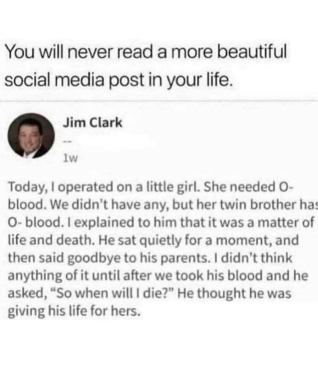 Awww.... omgosh ... this is the sweetest thing I have ever read.   Bless his heart.   I'm crying now.  😭