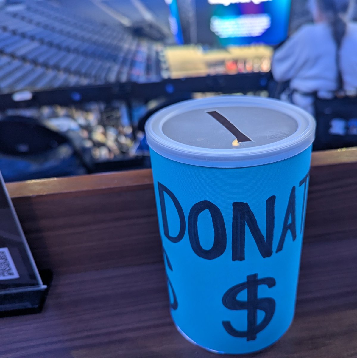vincempls's tweet image. Random unidentified donations jar at the convention. I wish I had thought of this.