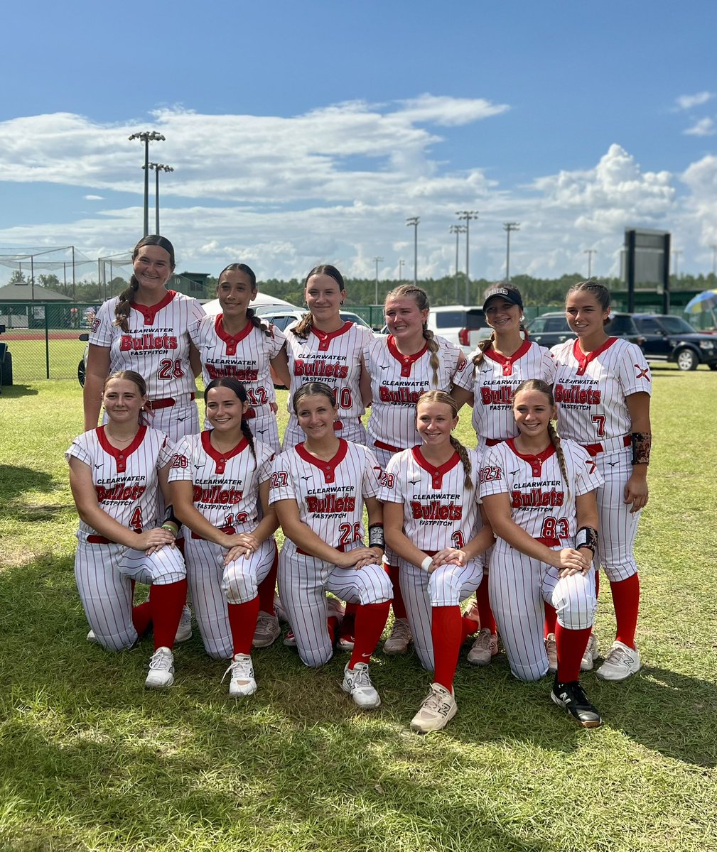 Clearwater Bullets Kermit (@bulletskermit) on Twitter photo 3-0 rolling into game 4 at 6pm on field 16 the <a href="/BackwardsKJax/">Backwards K Softball</a> showcase. These girls hot come watch them compete. #GETRECRUITED 3-0 rolling into game 4 at 6pm on field 16 the <a href="/BackwardsKJax/">Backwards K Softball</a> showcase. These girls hot come watch them compete. #GETRECRUITED