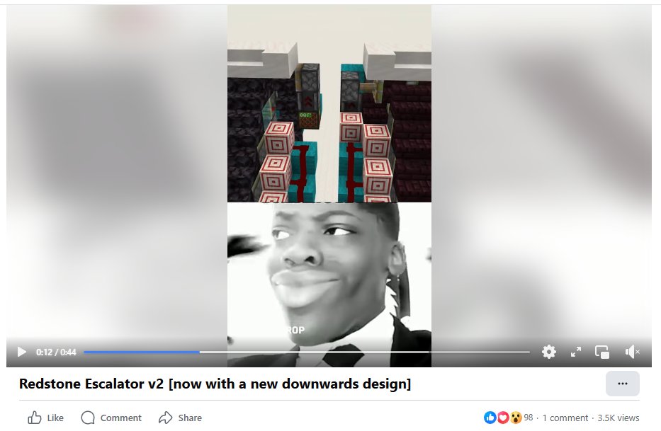 CraftyMasterman's tweet image. The people YEARN for escalators 🗣️
Once I make the video, I'll give a world download to everything so you can make your own :o