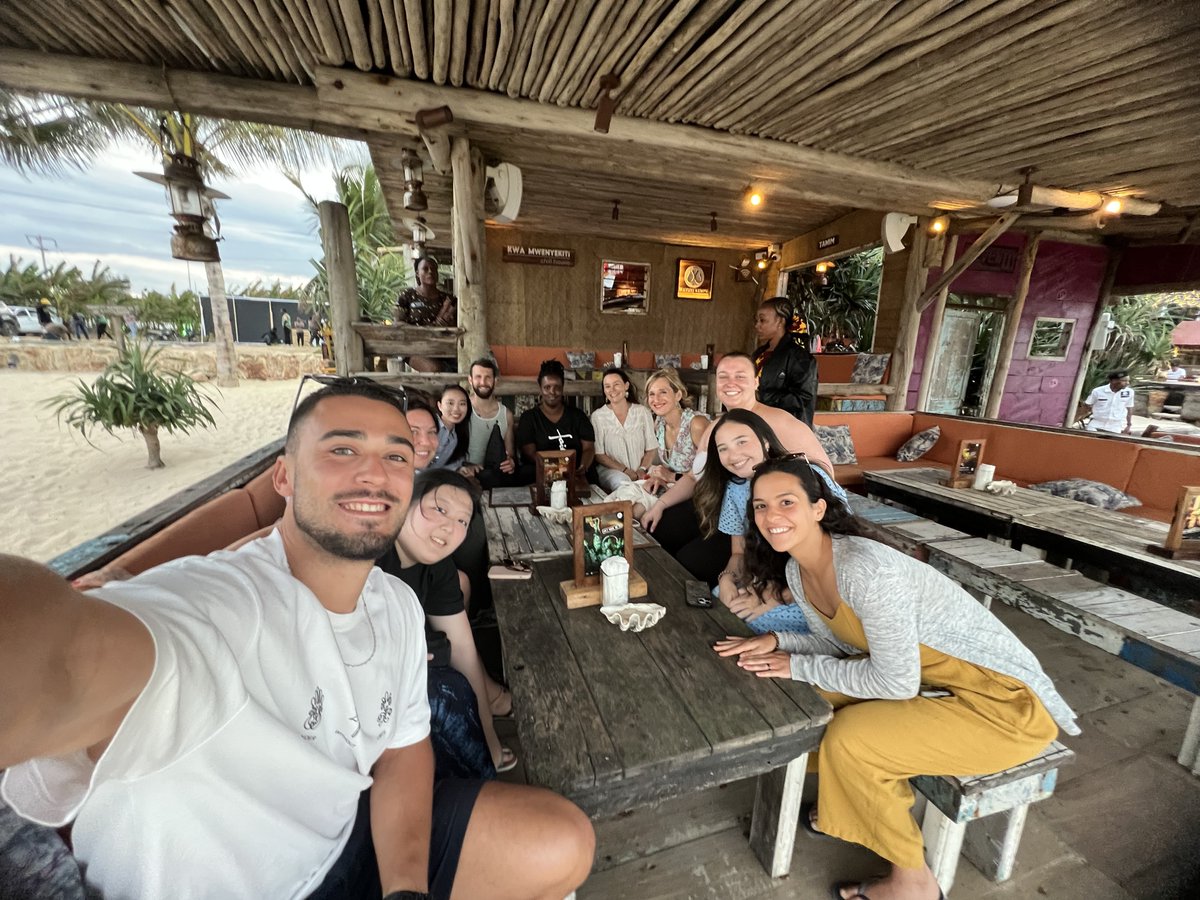 AU_SIS's tweet image. A group of students led by SIS professor @NinaYamanis recently returned from a practicum experience in Tanzania, where they worked alongside @MUHAS_Alumni. Read about one student’s experience of the trip here ➡️ bit.ly/4nXG2Fd