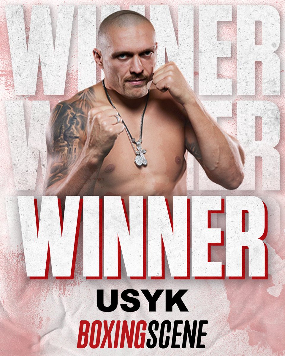 Knockdown for Usyk in the fifth! #UsykDubois2