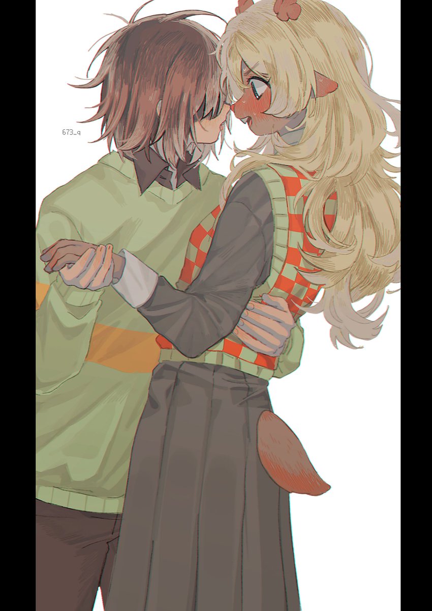 673_q's tweet image. #deltarune #kriselle