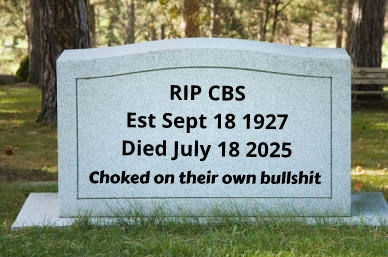 CBS is Dead.