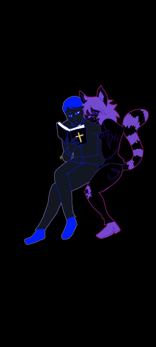 AMkinSylveon's tweet photo. Bible study
Skyla X John Ward
Eeeeee comm by my fren Sparkler on discordd!!
Look at how cute they are!!!
Just a priest and his kitty gf,,
#faiththeunholytrinity #Johnward #FAITHTUT https://t.co/0TX3aF6Cs4