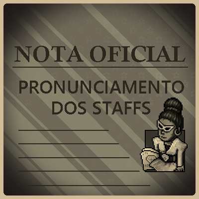 NOTA OFICIAL: PRONUNCIAMENTO DOS STAFFS habblet.city/news/1781-nota…