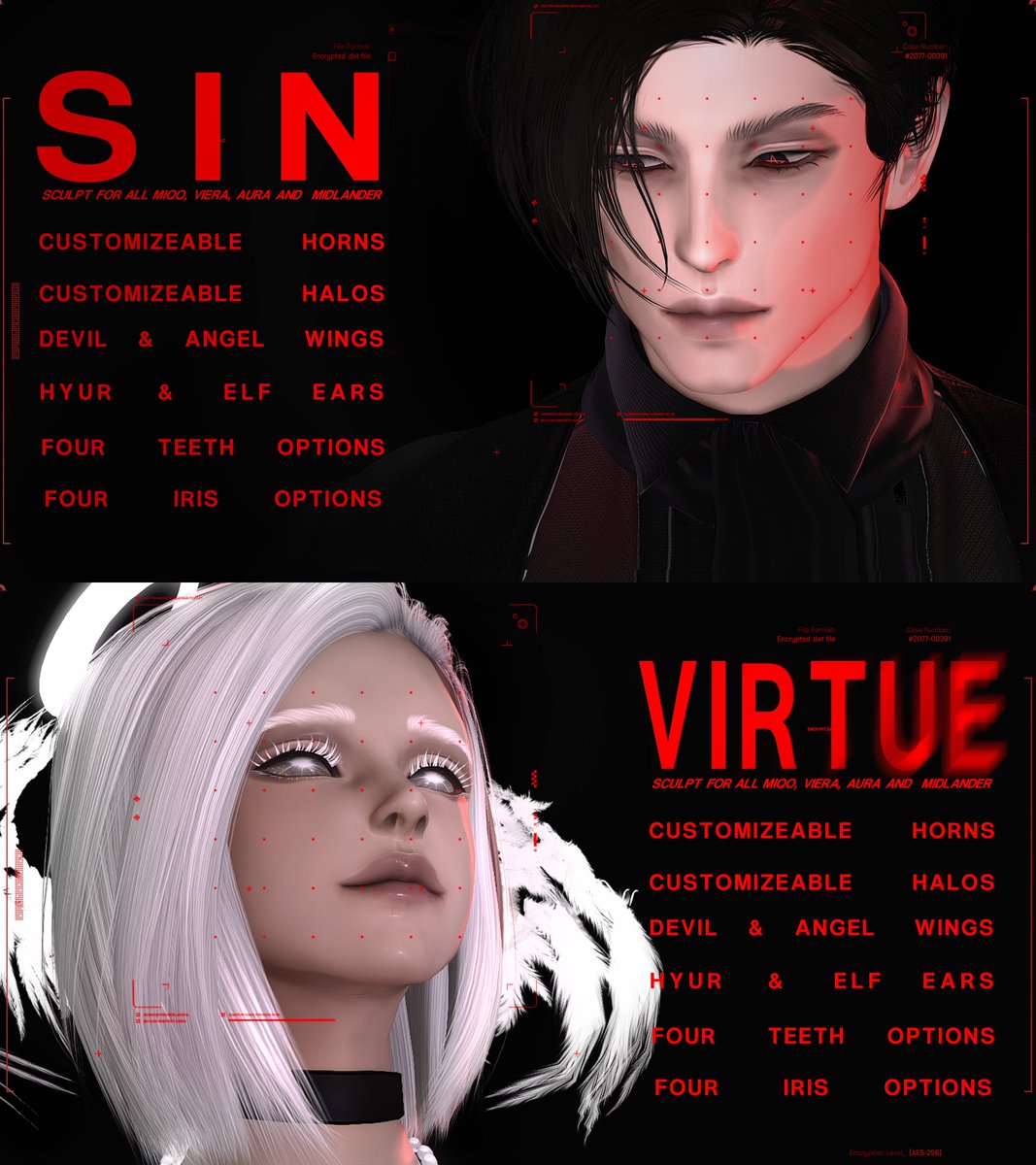 httpsUnholy's tweet image. Sin and Virtue Sculpt out now.
β
Once again I'm hosting a giveaway for both bundles!
To enter simply follow me, retweet and like this post. If the winner has already purchased either of the bundles I will simply refund the full amount, so if you want to use them earlier butβ¦