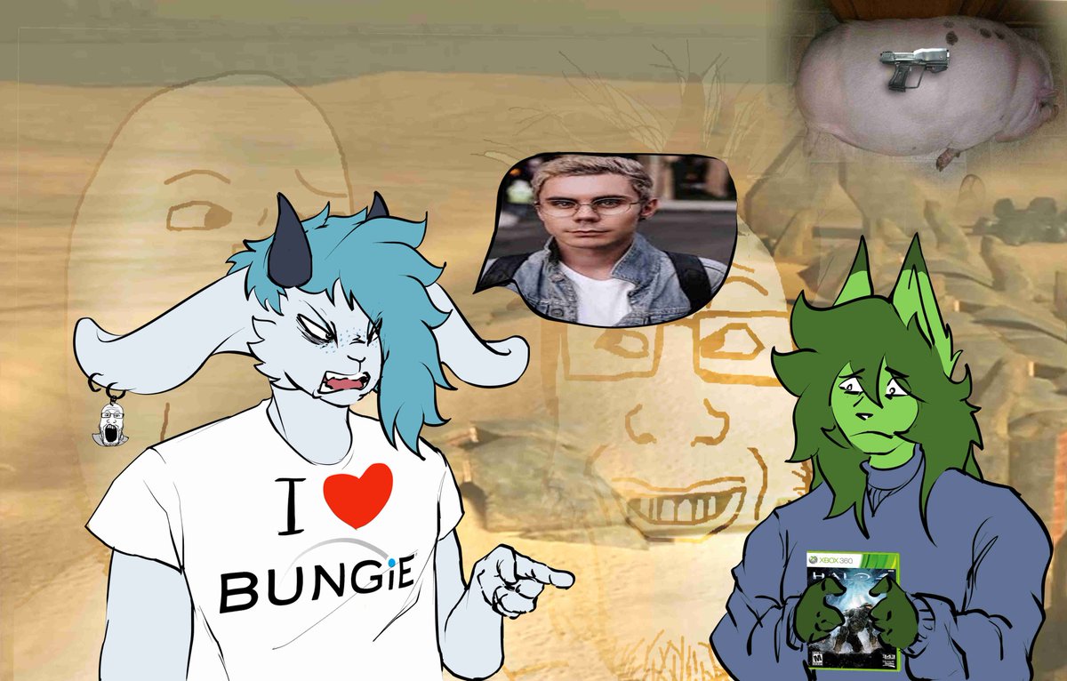 ASwindlr's tweet image. a saudi halo fan was bullying me for liking halo 4 
bungie meat riders made ts community is so toxic #killallnoneamericanhalofans