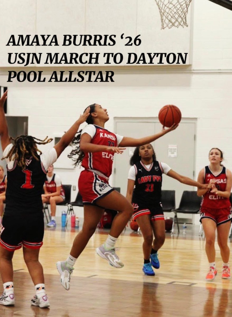 aburris26's tweet image. Thank you to the coaches who voted me as a Pool All Star at the @USJN March to Dayton!
@KansasEliteWBB
@ladybravesgbb
@SHOtimehoops