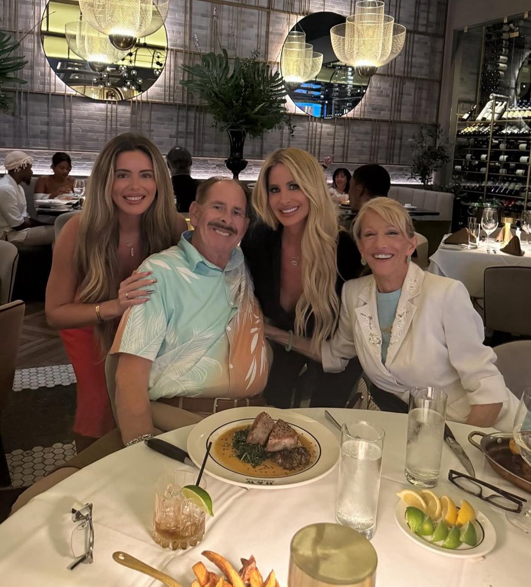 Woah Kim and her parents have finally reunited #RHOA