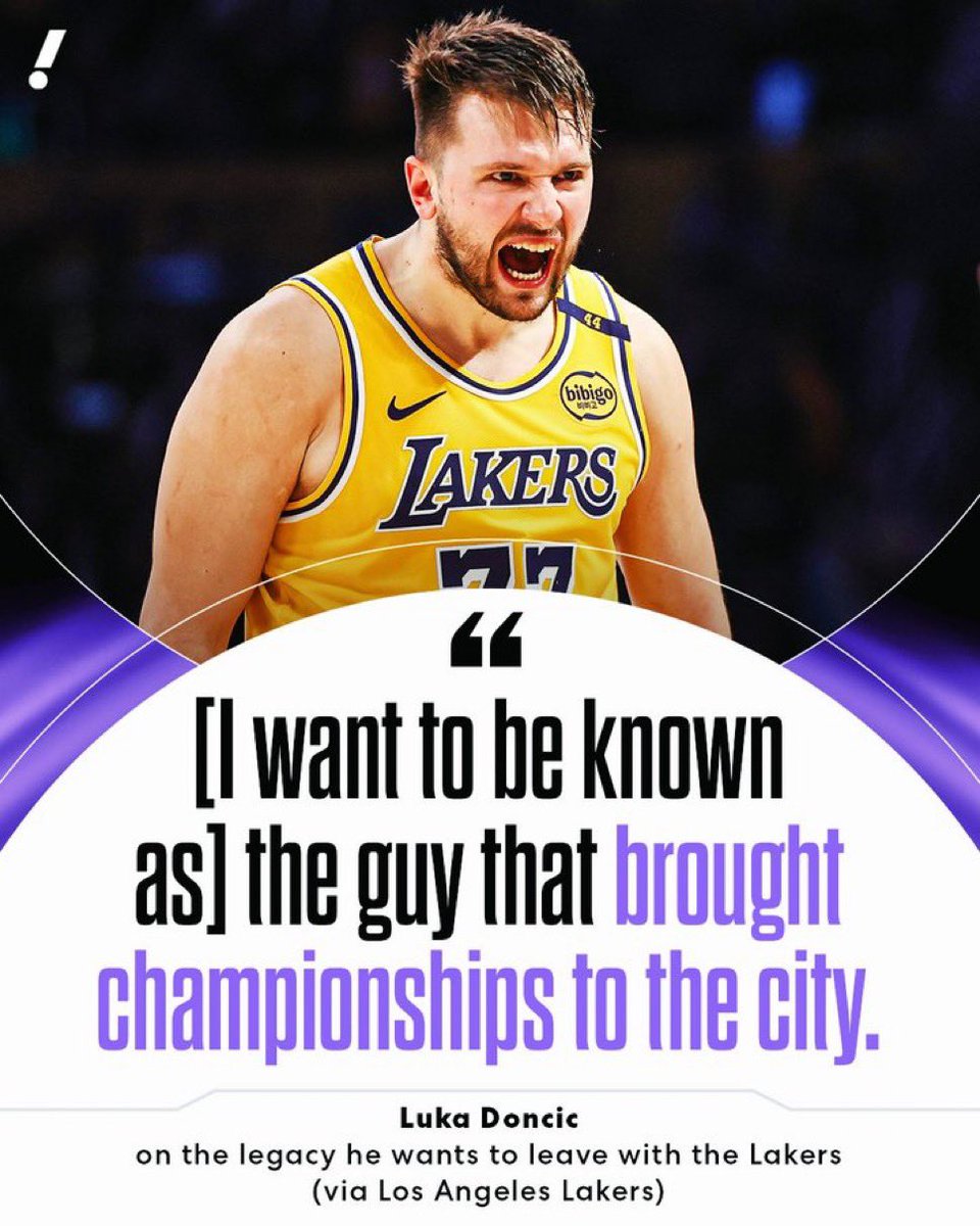 Luka Doncic is making news today 👀