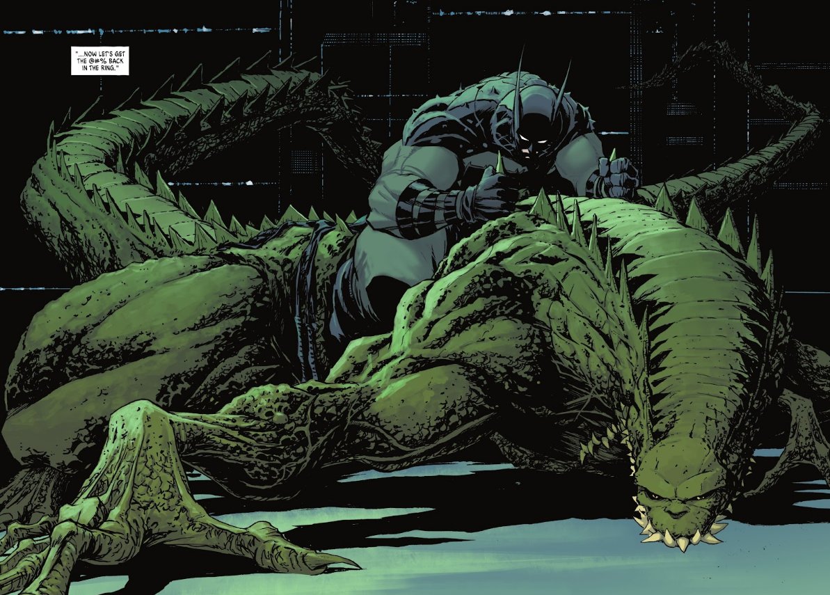 strawhatlloyd's tweet image. absolute batman goes so hard man