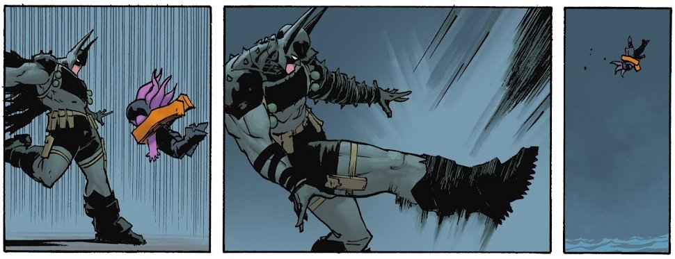 strawhatlloyd's tweet image. absolute batman goes so hard man