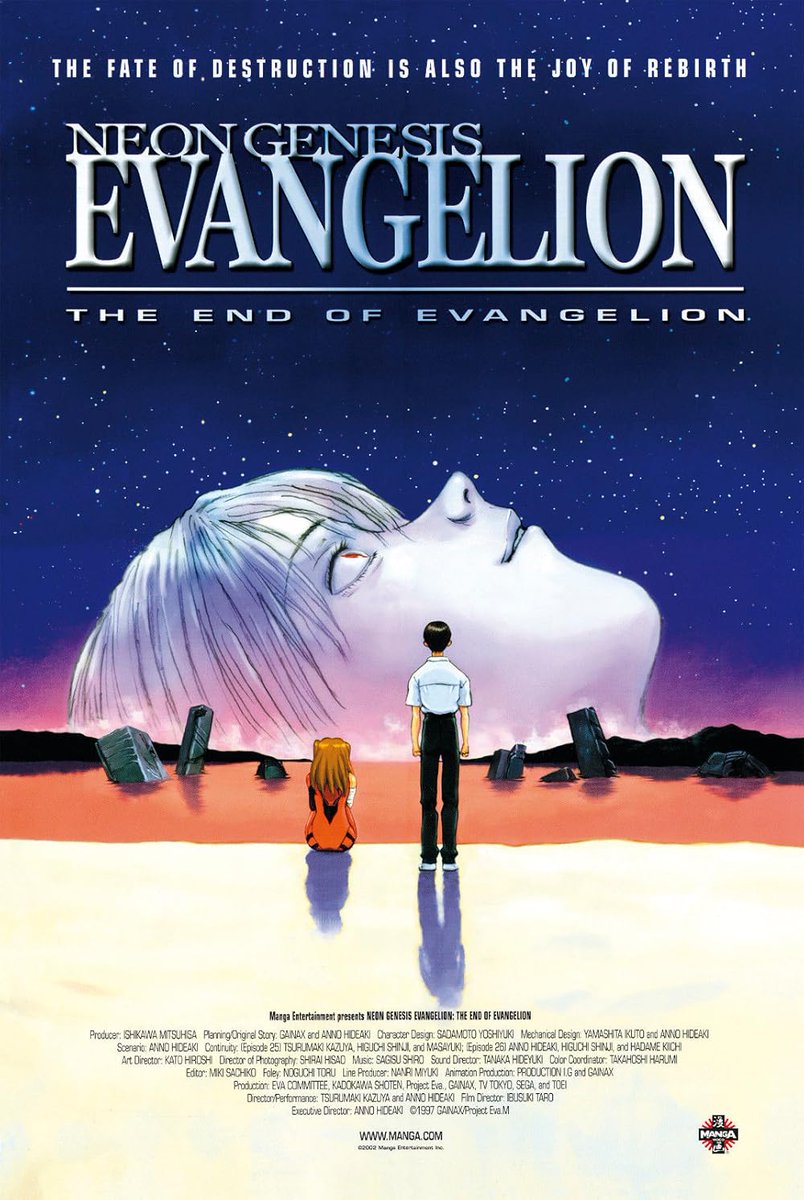 animeupdates__'s tweet image. 28 years ago today, 'THE END OF EVANGELION' released and changed the animation industry forever